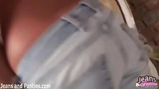 I put on these super tight jeans just be fitting of you